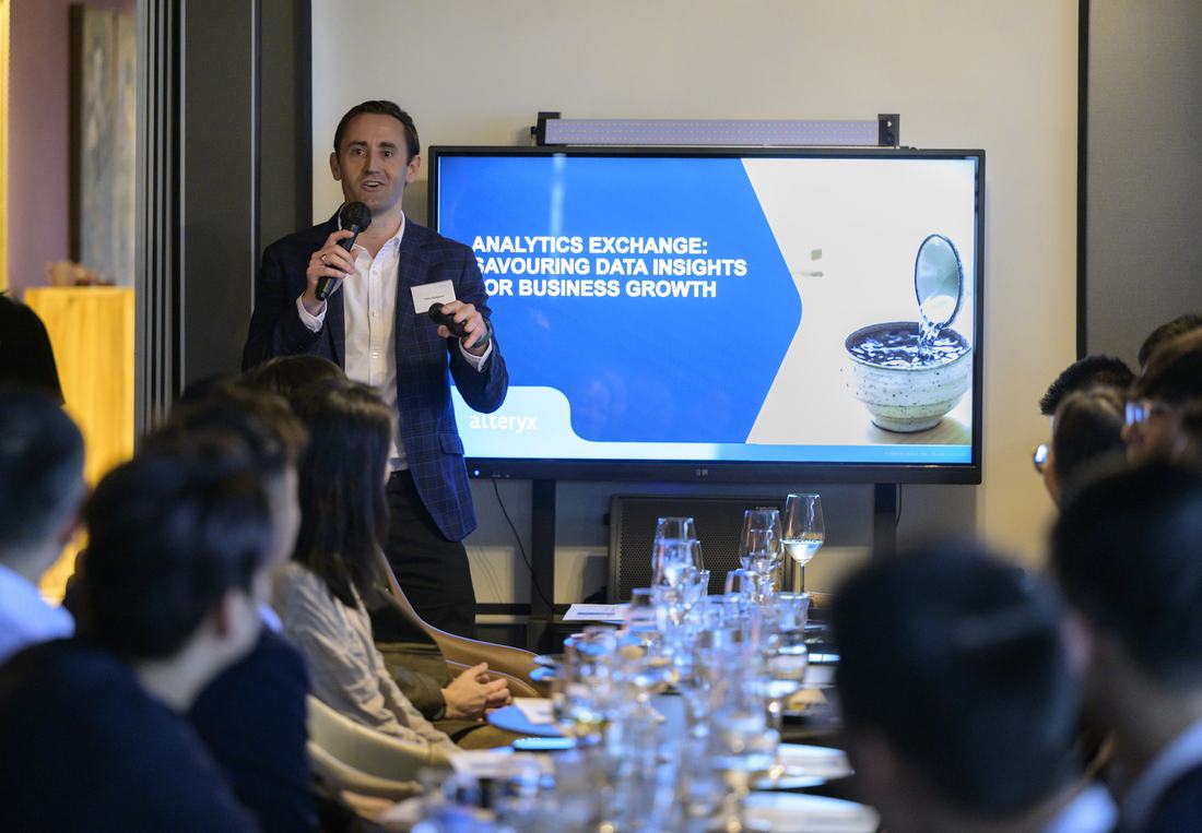 An Analytics Exchange session in Hong Kong